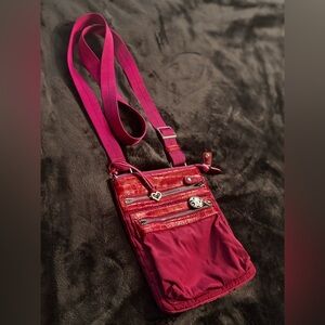 Brighton Crossbody bag Women's Magenta  color 💕- Compact Zip Pouch